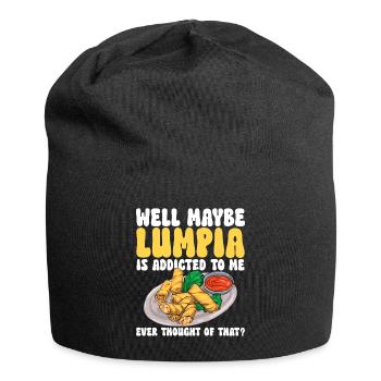 Lumpia Filipino Food Philippines - Jersey Beanie - black - Front