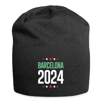 Jours fériés Barcelone 2024 - Bonnet en jersey - noir - Devant