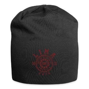 Lima OH | Ohio Souvenir & Gift - Jersey Beanie - black - Front