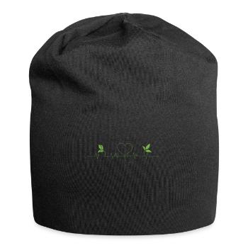 Microgreen Agriculture Gardening - Jersey Beanie - black - Front