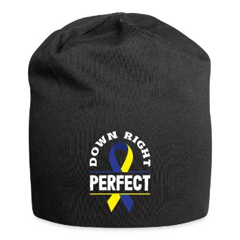 L’amour ne compte pas les chromosomes du syndrome de Down - Bonnet en jersey - noir - Devant