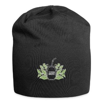 Buveur de thé Yerba Mate - Bonnet en jersey - noir - Devant