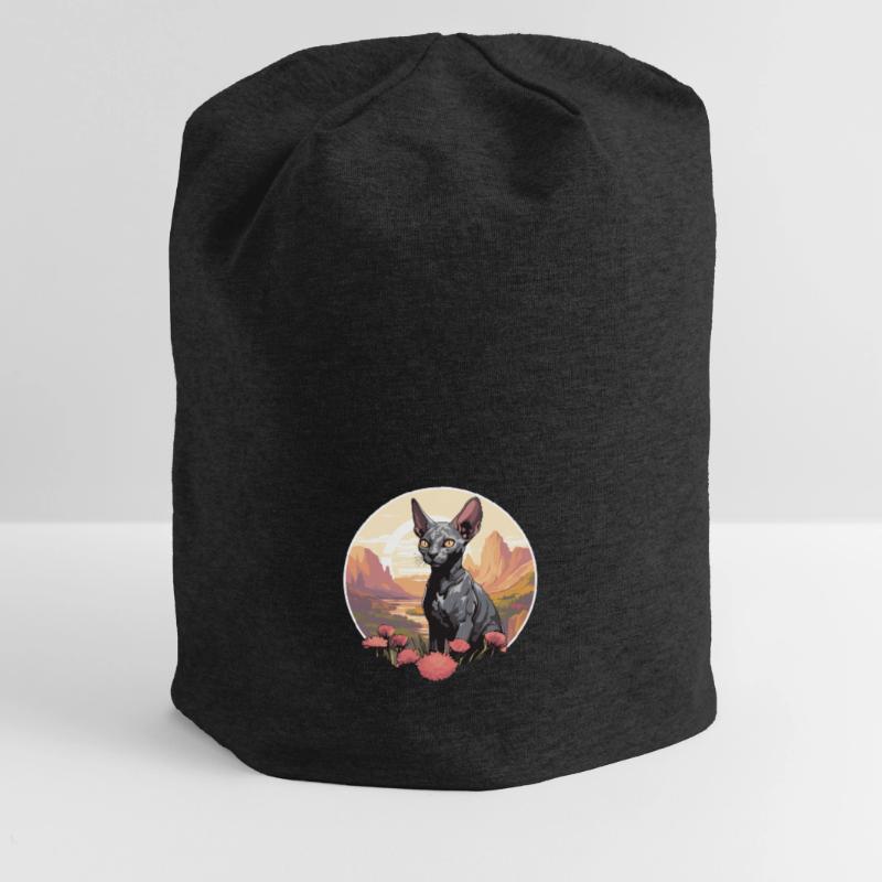 Cornish Rex Kitten Cornish Rex Cat Jersey Beanie