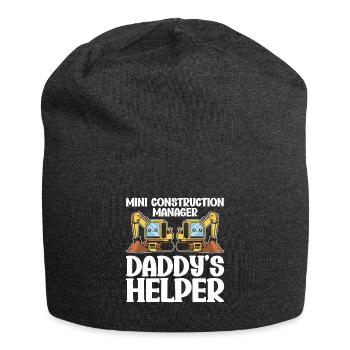 Construction Project Manager - Jersey Beanie - charcoal grey - Front