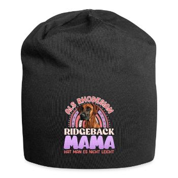 Ridgeback ALS RHODESIAN RIDGEBACK MAMA Lustiges - Jersey-Beanie - Schwarz - Vorne