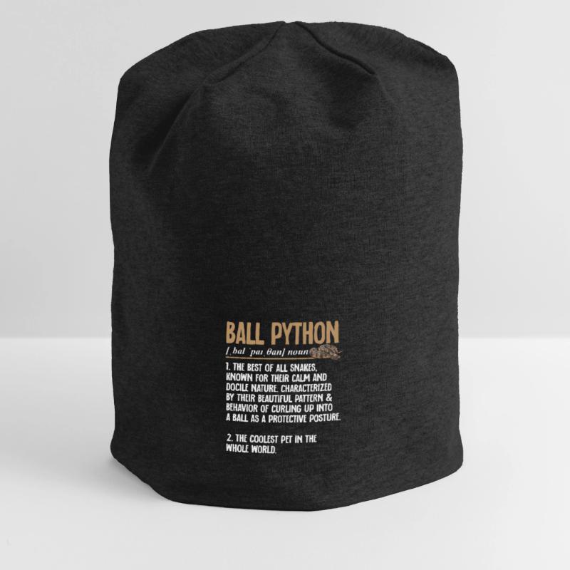 Ball Python Schlange Königspython Jersey-Beanie