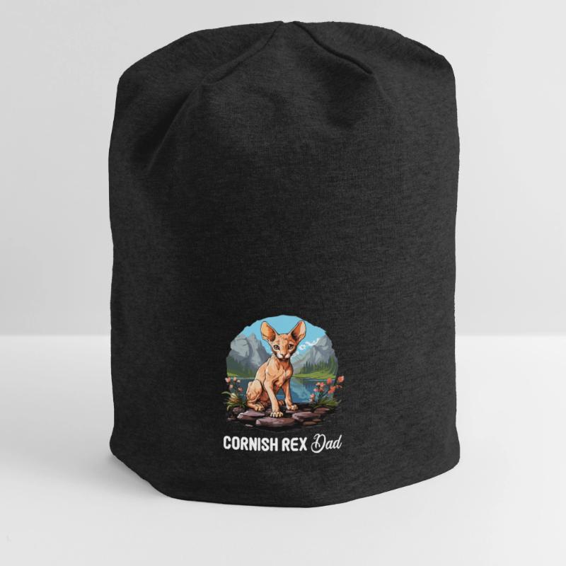 Cornish Rex Kitten Cornish Rex Cat Jersey Beanie