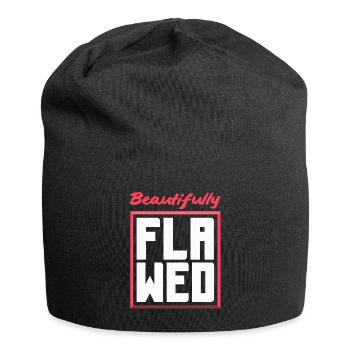 Embrace Your Quirks - Authenticity Is Gorgeous - Jersey Beanie - black - Front