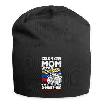 Arepas Colombien Venezuela Nourriture - Bonnet en jersey - noir - Devant