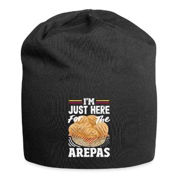 Arepas Colombien Venezuela Nourriture - Bonnet en jersey - noir - Devant