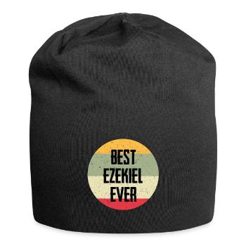 Best Ezekiel Ever - Jersey Beanie - black - Front