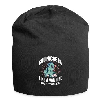 Chupacabra comme un vampire mais plus cool - Bonnet en jersey - noir - Devant