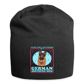 German Shepherd Mom German Shepherd Gift - Jersey Beanie - black - Front