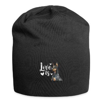 Doberman - Jersey Beanie - black - Front