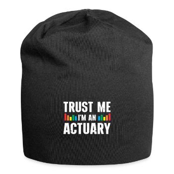 Aktuar Statistiker - Jersey-Beanie - Schwarz - Vorne