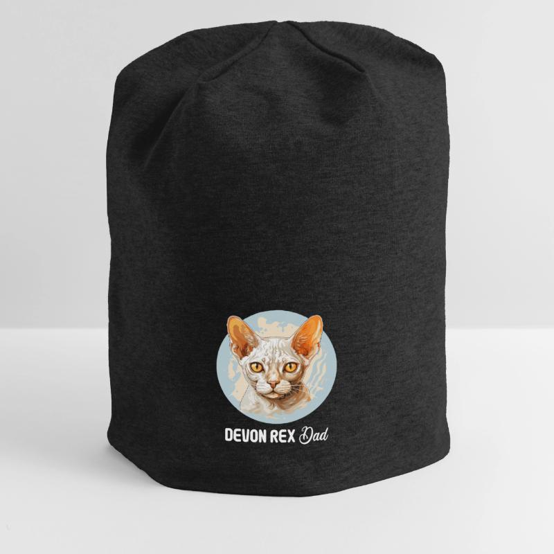 Devon Rex Kätzchen Devon Rex Katze Jersey-Beanie
