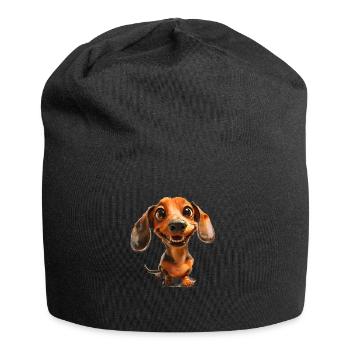 Drôle de Boxer allemand T pour les propriétaires - Bonnet en jersey - noir - Devant