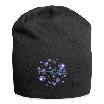 Kaugummi - Jersey-Beanie - Schwarz - Vorne
