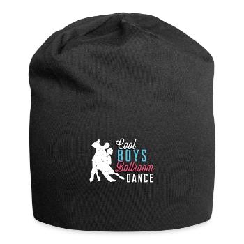 Ballroom Dance Cool Boys Ballroom Dance Dancing - Jersey Beanie - black - Front