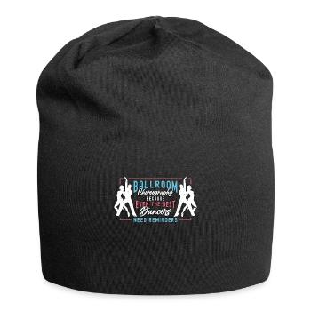 Ballroom Dance Ballroom Choreography Loves Dancing - Jersey-Beanie - Schwarz - Vorne