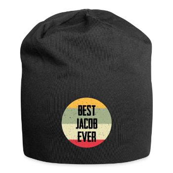 Best Jacob Ever - Jersey Beanie - black - Front