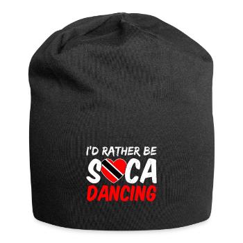Soca Tanz Trinidad Tobago - Jersey-Beanie - Schwarz - Vorne