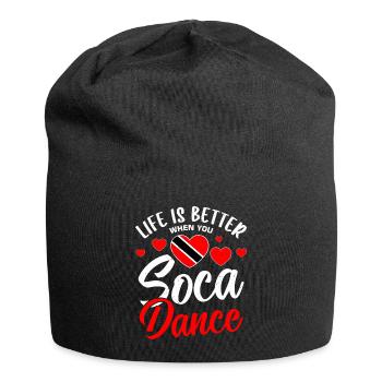 Soca Tanz Trinidad Tobago - Jersey-Beanie - Schwarz - Vorne