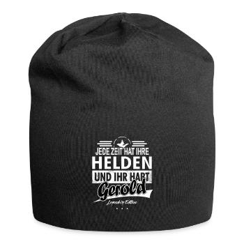 Every era has its heroes You have Gerold - Jersey Beanie - black - Front