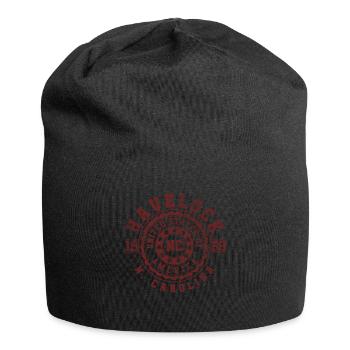 Havelock NC | North Carolina Reise Geschenk - Jersey-Beanie - Schwarz - Vorne