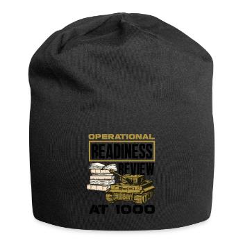 Embrace the Mission Military Time Adventure Call - Jersey Beanie - black - Front