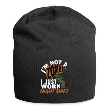 Night Shift Nurse - Jersey Beanie - black - Front