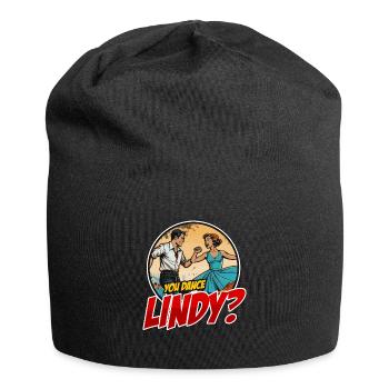 Swing Dance You Dance Lindy Dancing Swing Dancer - Jersey Beanie - black - Front