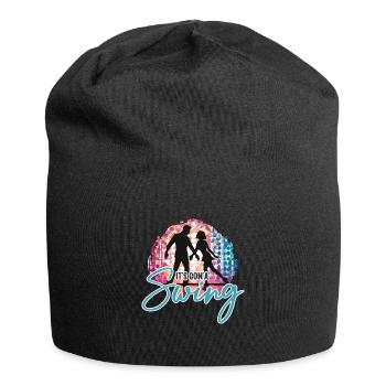 Danse Swing It’s Gon’a Swing aime la danse sportive - Bonnet en jersey - noir - Devant