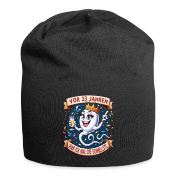 23 Years Ago I Was The Fastest Woman - Jersey Beanie - black - Front