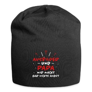 Ausbilder Spruch Beruf Lustiges Ausbilder Geschenk - Jersey-Beanie - Schwarz - Vorne