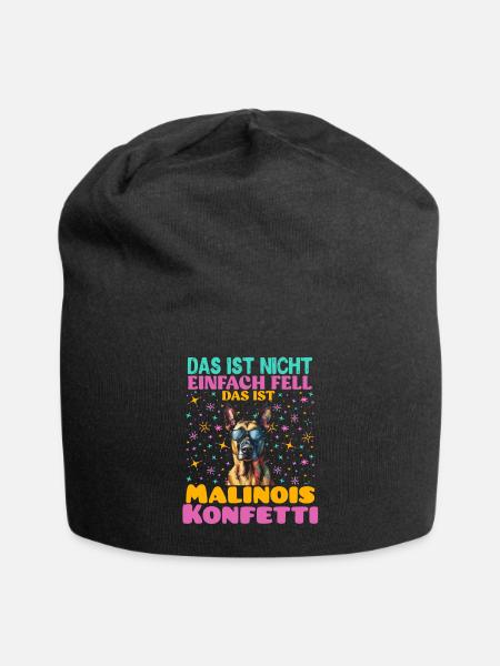 Malinois DAS IST NICHT FELL DAS IST MALINOIS - Jersey-Beanie - Schwarz