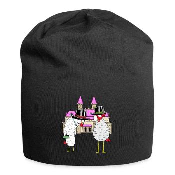 Château Poulet Poulets Royal Volaille Château - Bonnet en jersey - noir - Devant