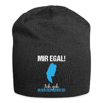 Cospudener See Time Out Lifestyle - Jersey Beanie - charcoal grey - Front