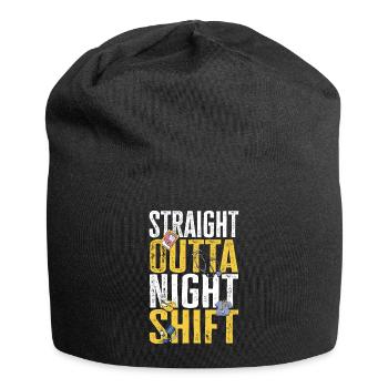 Night Shift Nurse - Jersey Beanie - black - Front