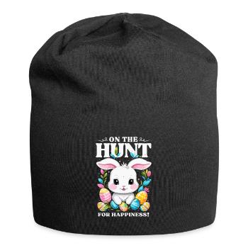 Easter - In Search of Happiness - Jersey Beanie - black - Front
