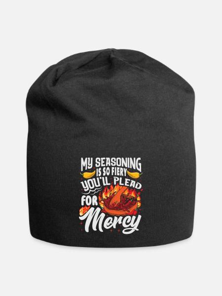 Culinary Expert Chef Foodie Spicy Chili Apparel - Jersey-Beanie - Schwarz