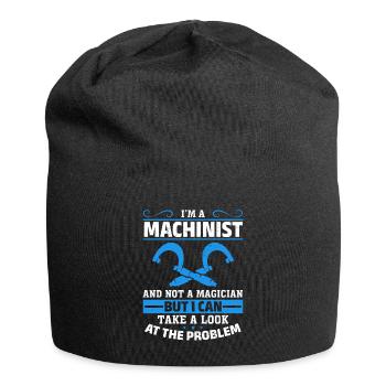 Precision instead of magic - Jersey Beanie - black - Front