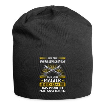 Tool Mechanic - Not a Magician, Just a Genius - Jersey Beanie - black - Front