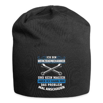 Tool Mechanic - Not a Magician, Just a Genius - Jersey Beanie - black - Front