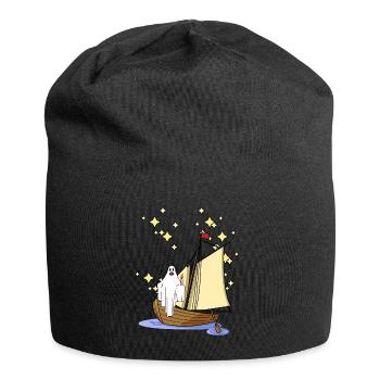 Geister Seefahrt Spuk Gespenst Horror Halloween - Jersey-Beanie - Schwarz - Vorne