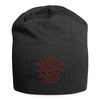 Roxboro NC | North Carolina Reise Geschenk - Jersey-Beanie - Schwarz - Vorne