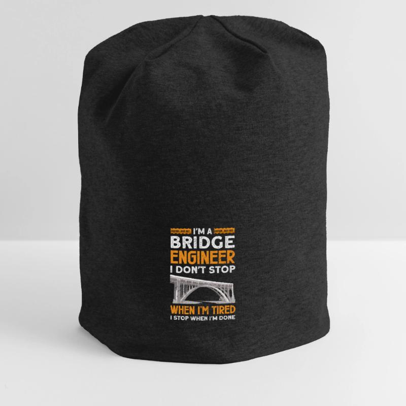 Bridge Construction and Bridge Engineer Jersey Beanie
