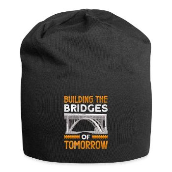 Bridge Construction and Bridge Engineer - Jersey Beanie - black - Front