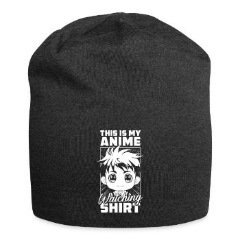 Anime Manga - Jersey Beanie - charcoal grey - Front