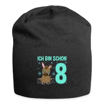 Eight Years of Celebration Donkeys: Jubilation & Fun - Jersey Beanie - black - Front